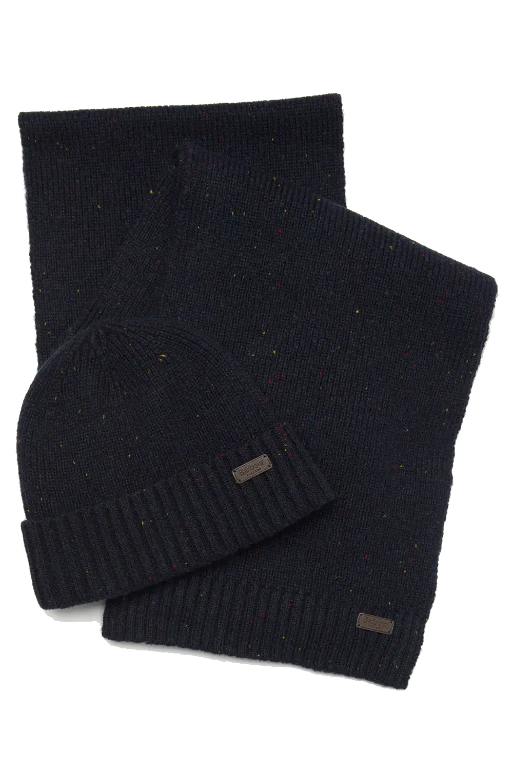 BARBOUR Set regalo di berretto e sciarpa Carlton Fleck