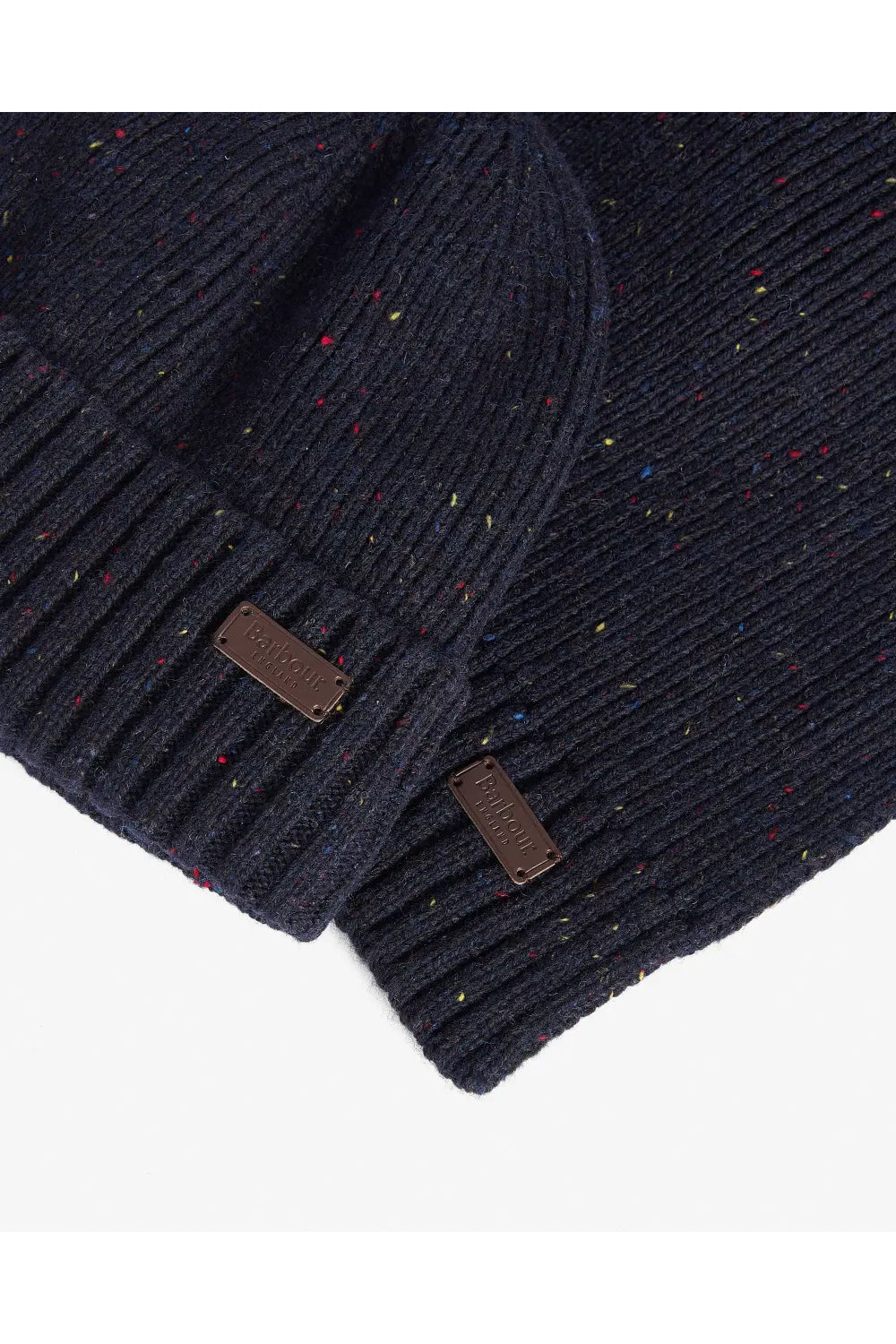 BARBOUR Set regalo di berretto e sciarpa Carlton Fleck