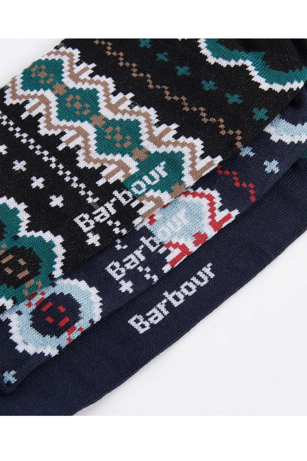 BARBOUR Box da 3 calzini fantasia Uncategorized BARBOUR