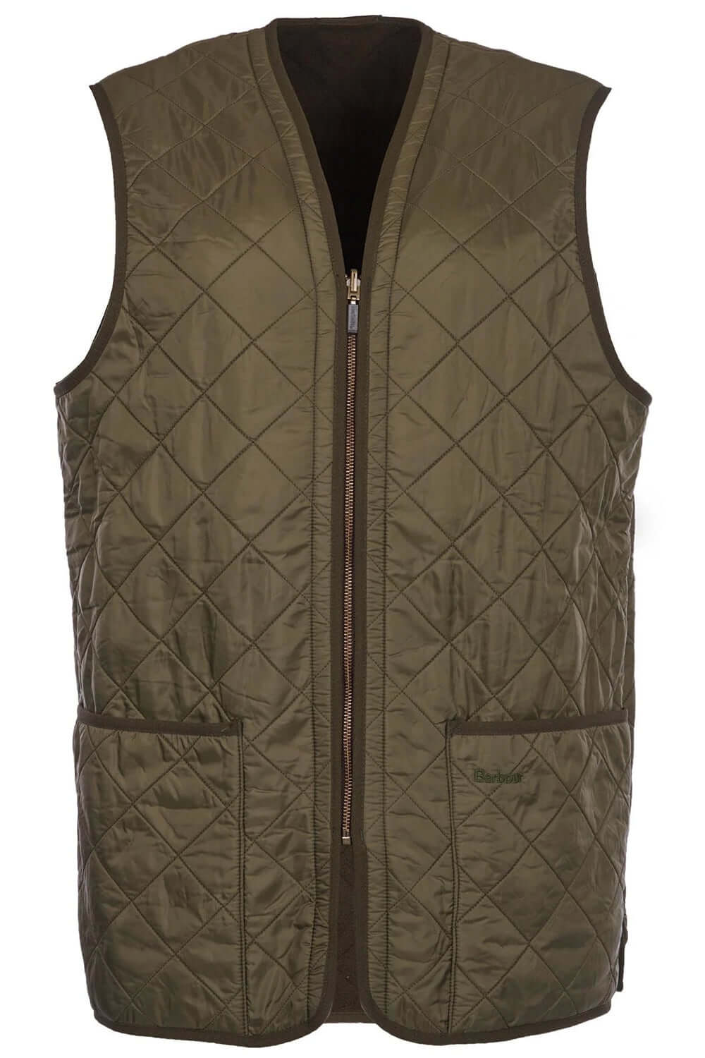 BARBOUR Gilet trapuntato/fodera con zip Polarquilt Uncategorized BARBOUR