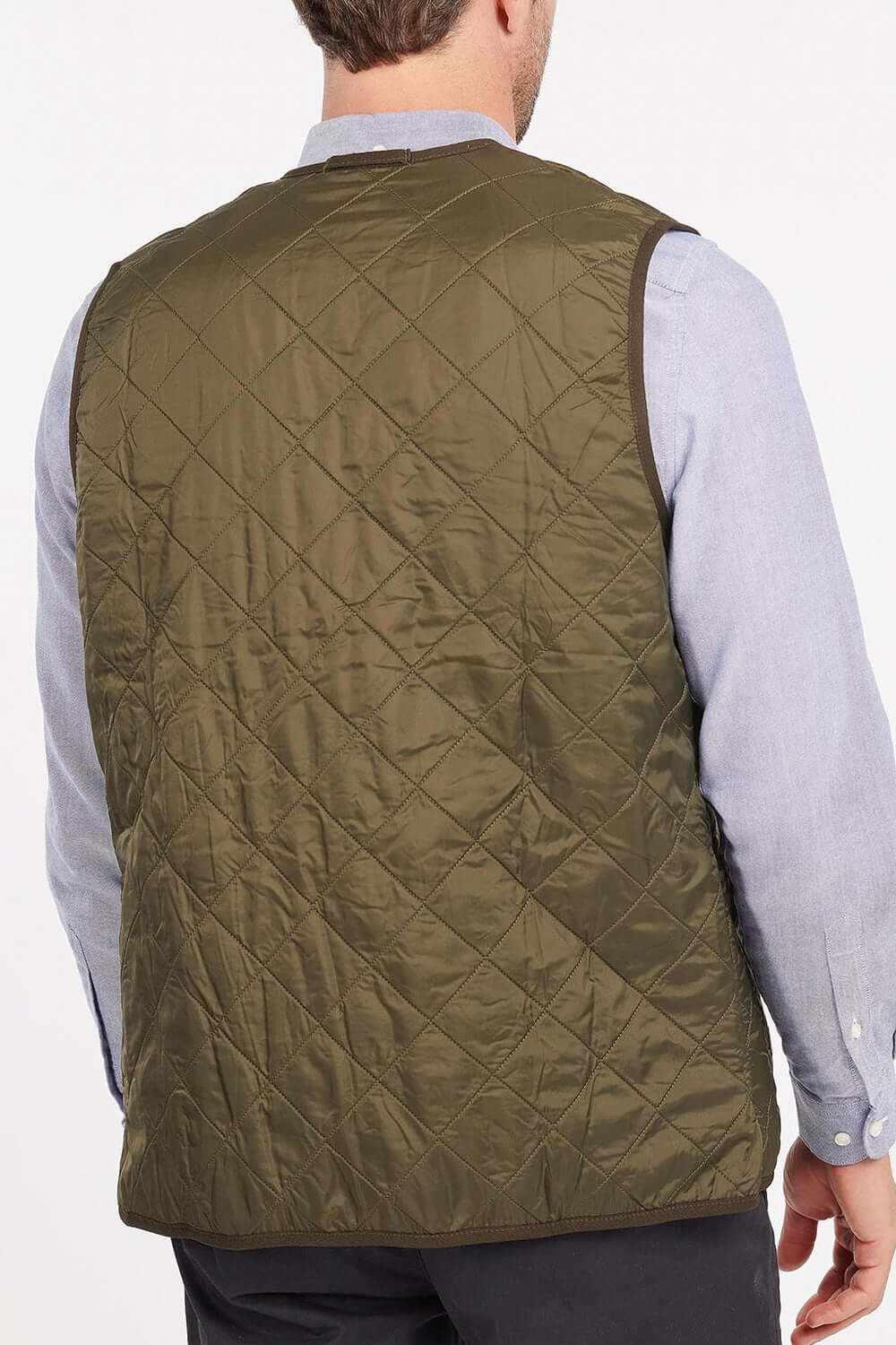 BARBOUR Gilet trapuntato/fodera con zip Polarquilt Uncategorized BARBOUR