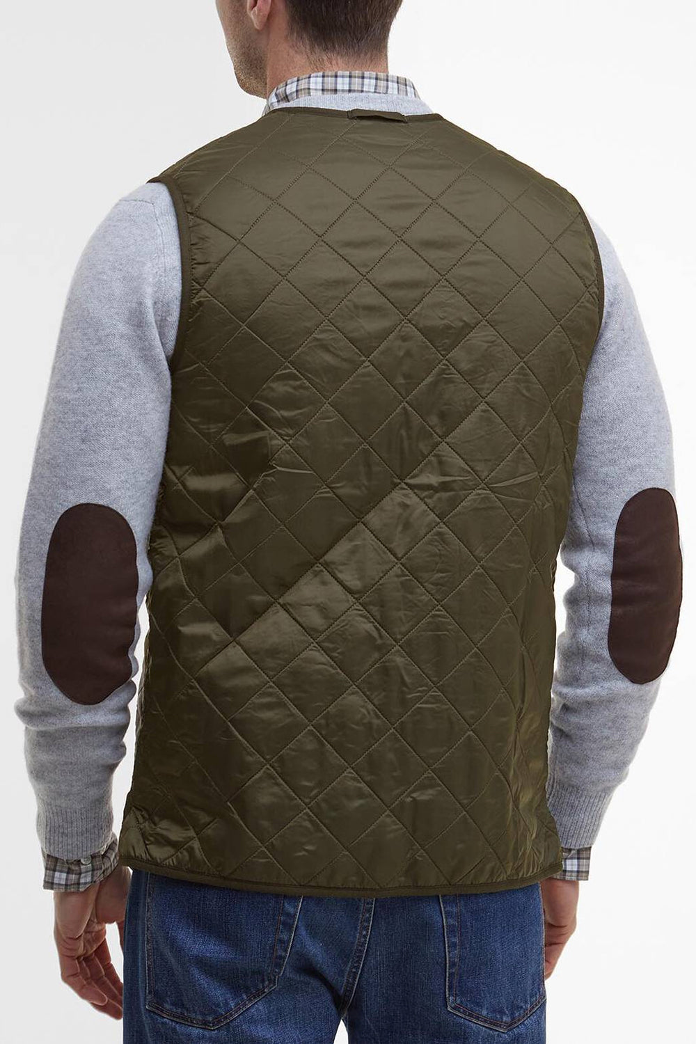 BARBOUR Gilet trapuntato/fodera con zip Polarquilt