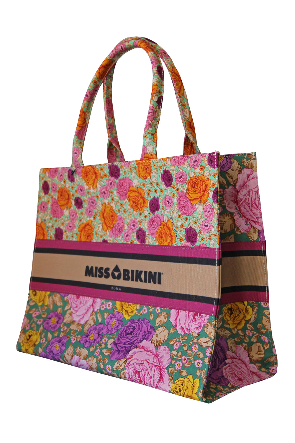 MISSBIKINI Borsa grande in canvas