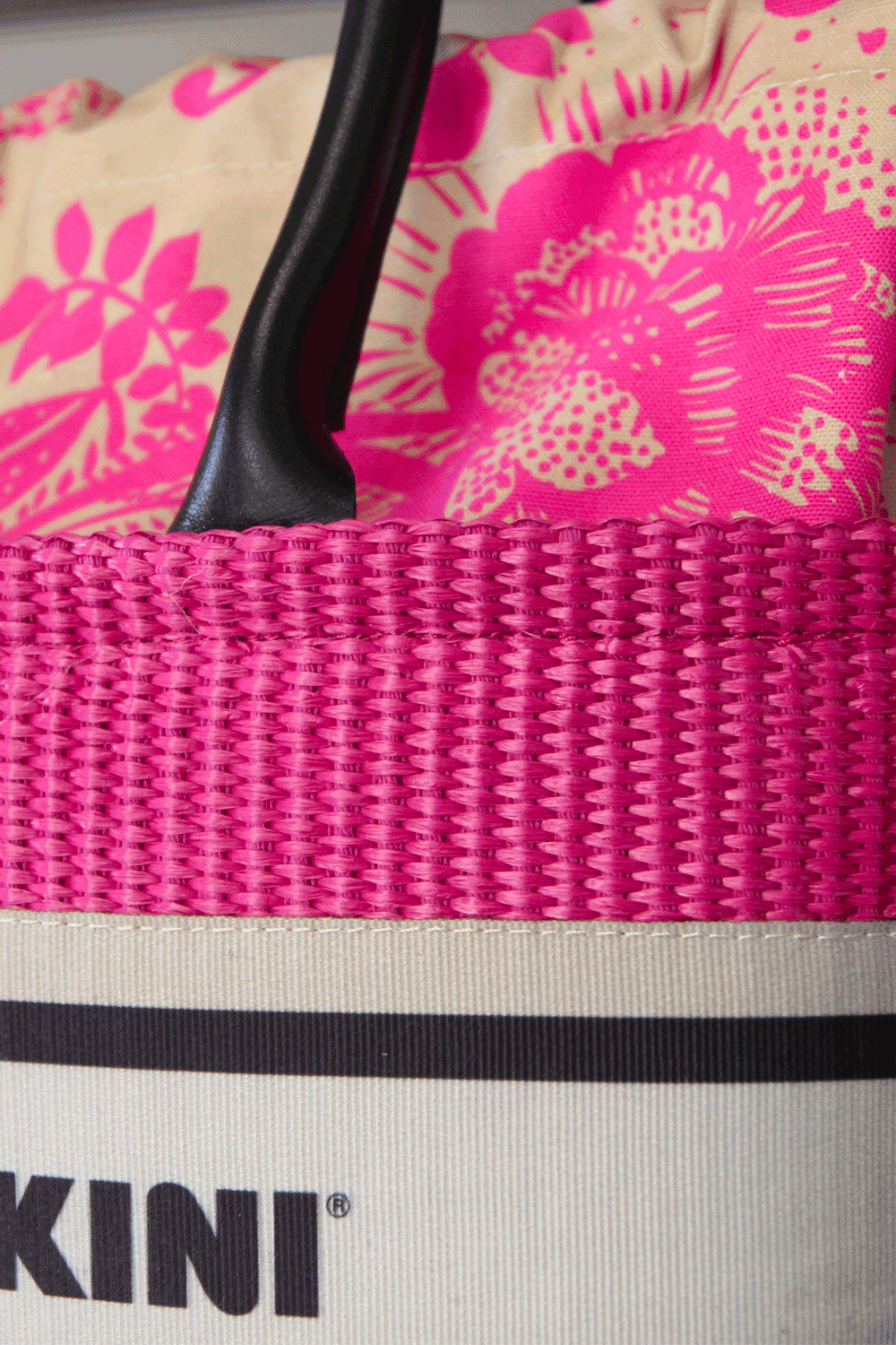 MISSBIKINI Borsa in paglia con fascia logo Handbags MISSBIKINI