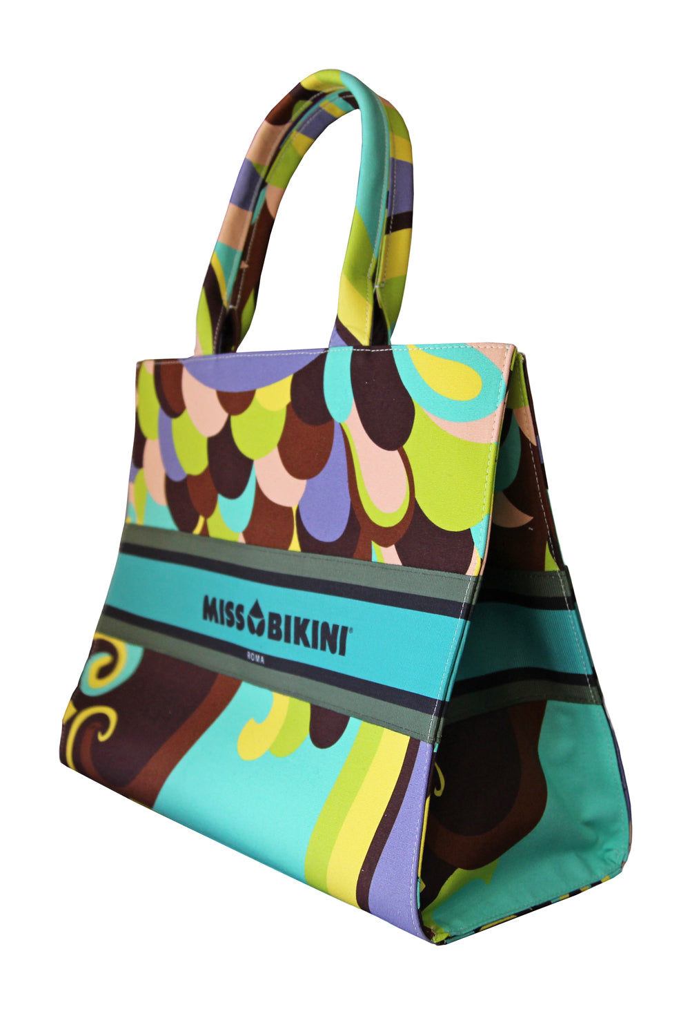 MISSBIKINI Borsa grande in canvas