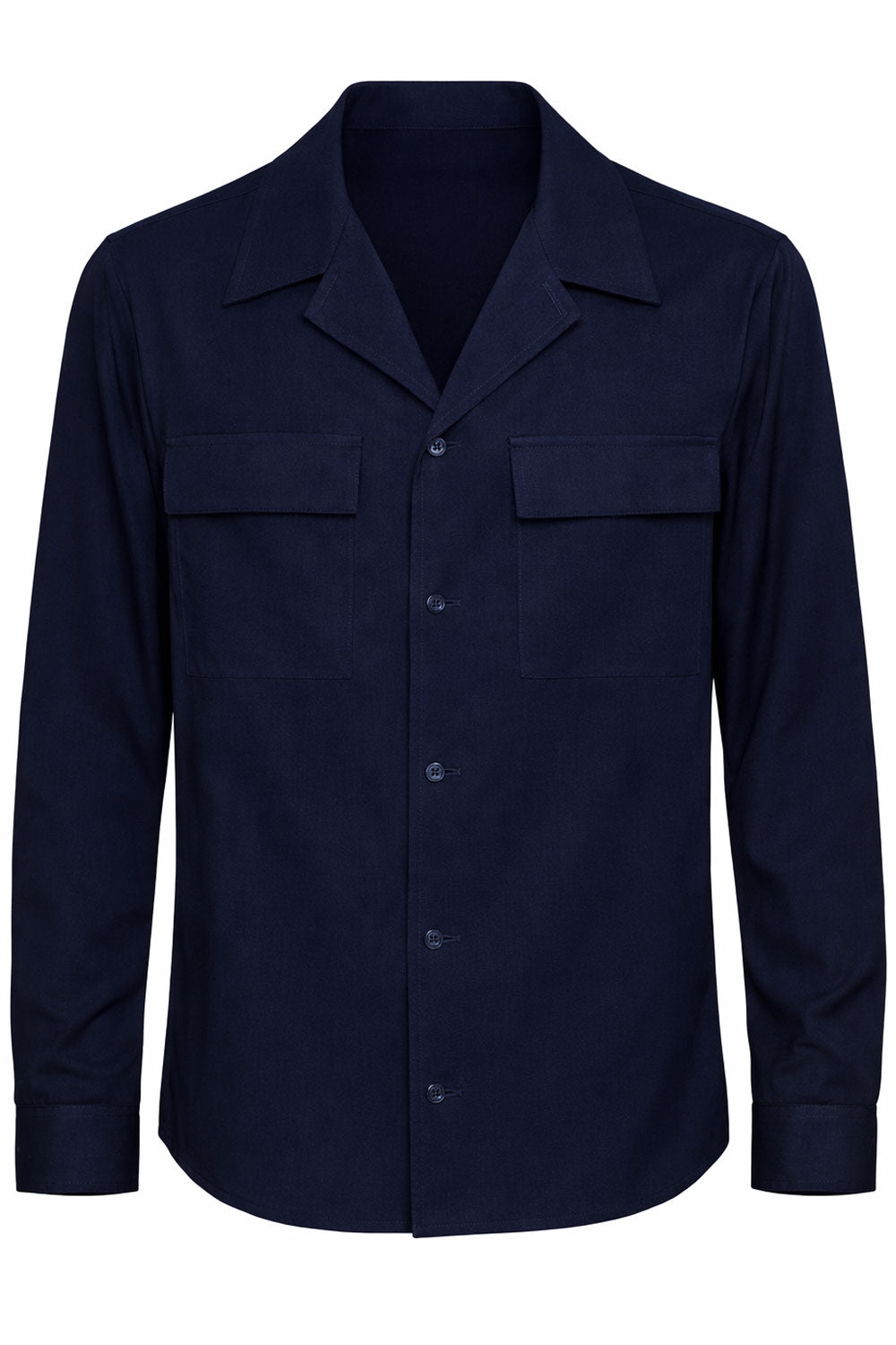 BRIGLIA QUATTRO DECIMI Giacca camicia in misto lana