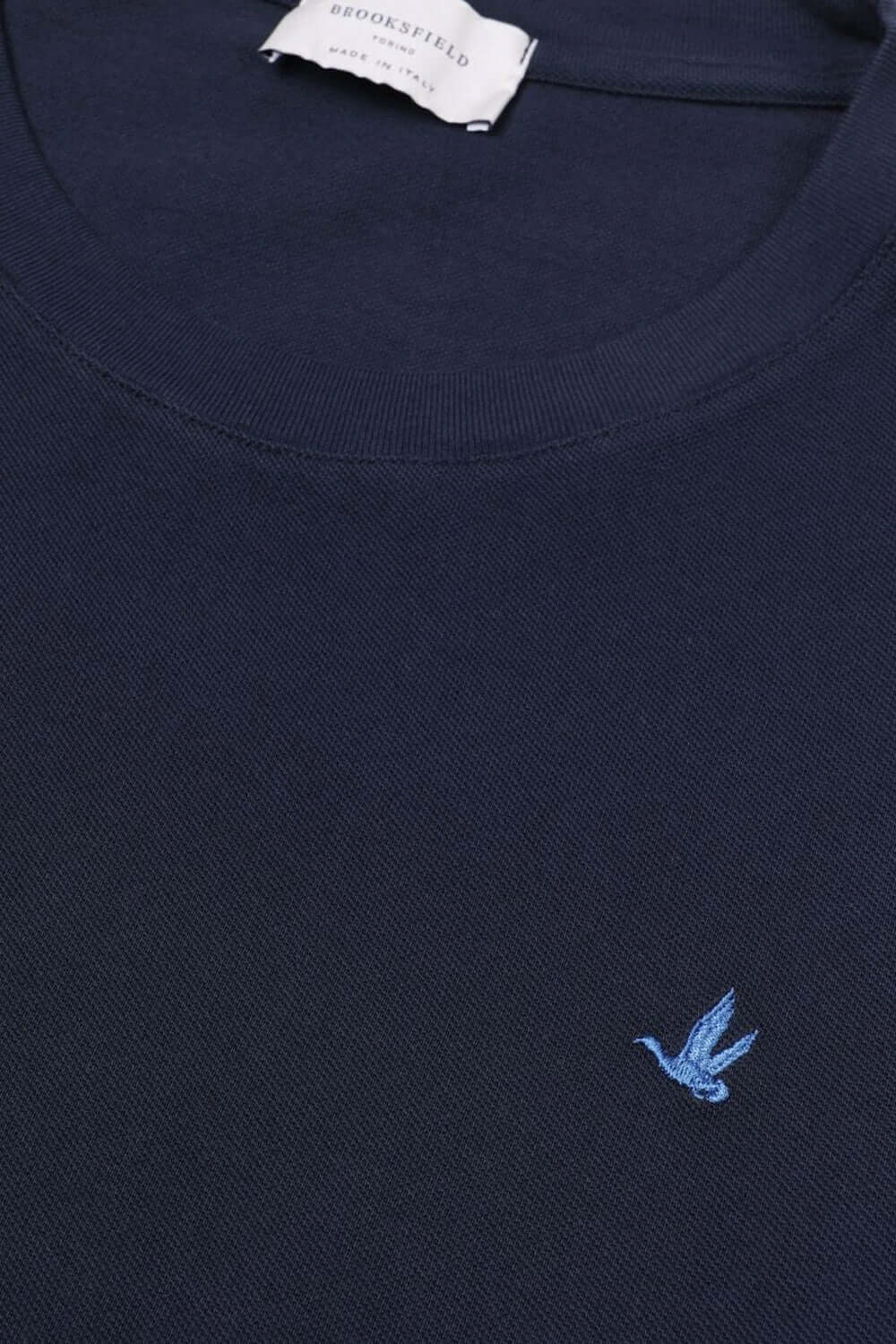 BROOKSFIELD T-shirt in piquet di cotone Uncategorized BROOKSFIELD