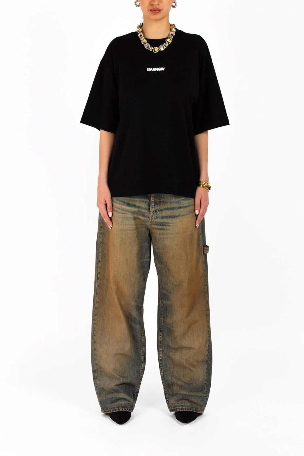 BARROW T-shirt in jersey con stampa