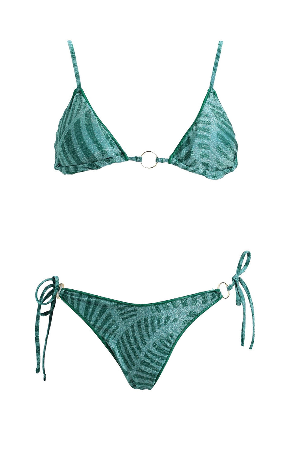 Body Glove - Costume Intero O Bikini? Fondo Bikini Donna Vita Bassa - Verde - XS - Dettaglio Multiloop