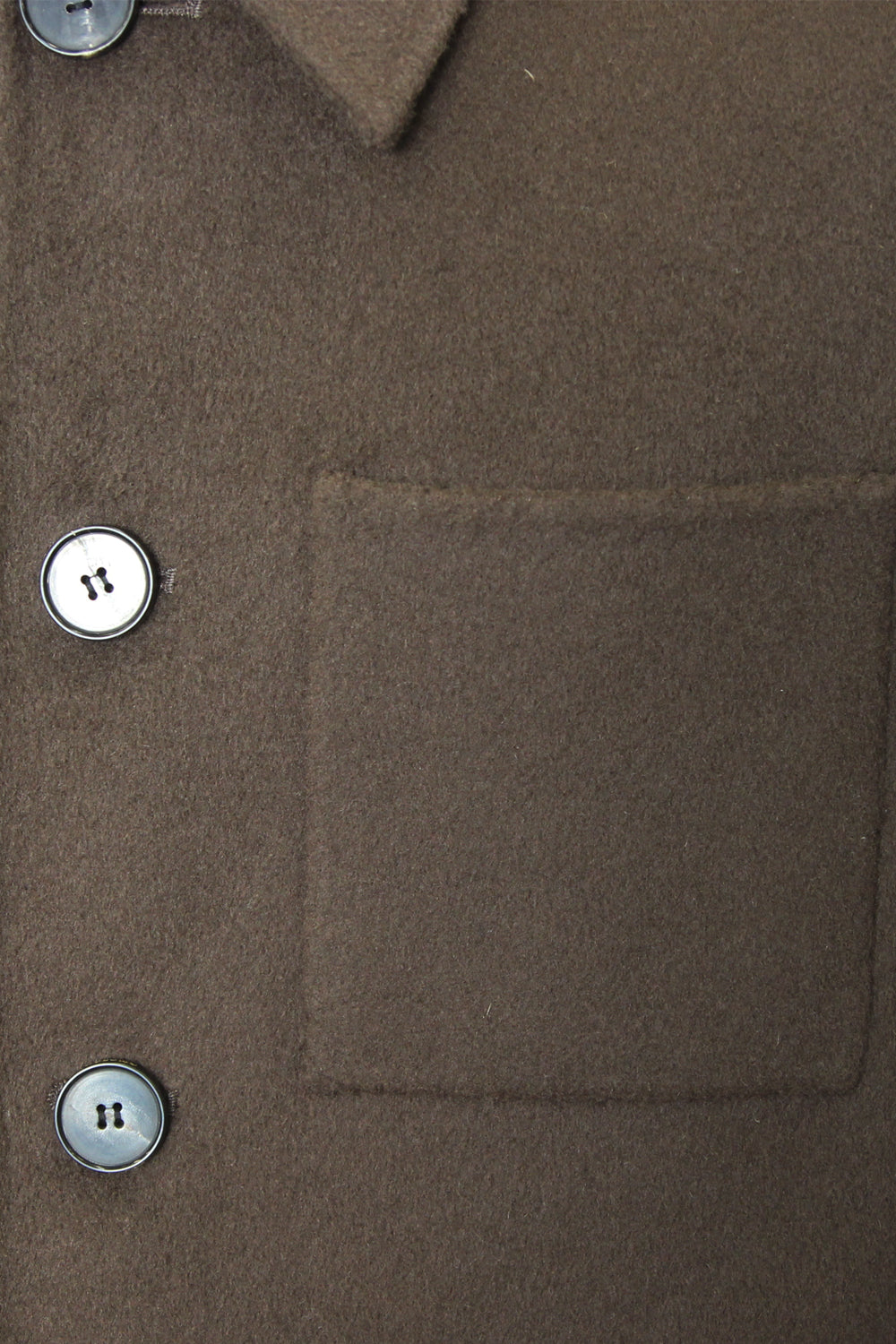 AMARANTO Giubbotto in panno con bottoni