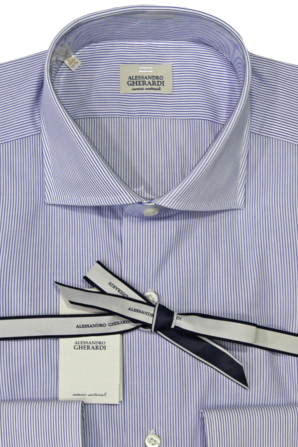 GHERARDI Camicia in cotone millerighe GHERARDI