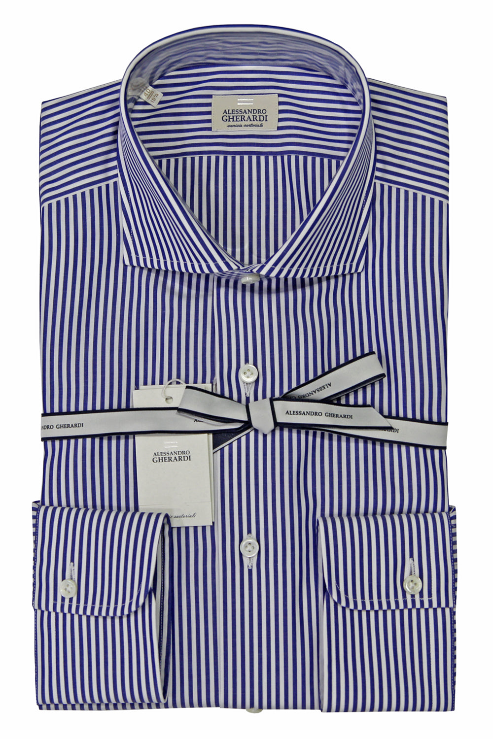 GHERARDI Camicia in cotone millerighe GHERARDI
