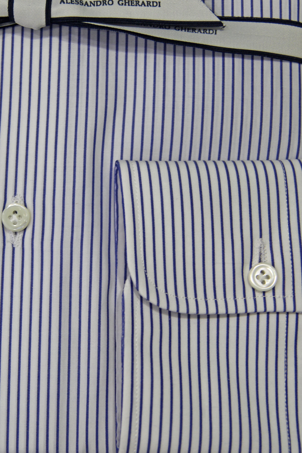 GHERARDI Camicia in cotone millerighe GHERARDI