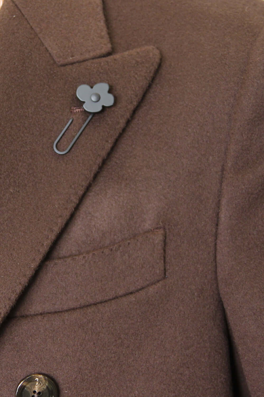 LARDINI Cappotto in lana doppiopetto Uncategorized LARDINI
