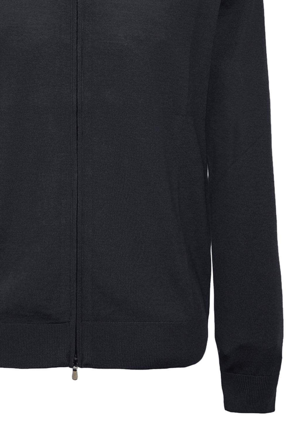 FILIPPO DE LAURENTIIS Cardigan in lana con zip FILIPPO DE LAURENTIIS