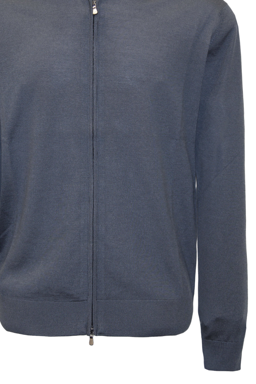 FILIPPO DE LAURENTIIS Cardigan in lana con zip FILIPPO DE LAURENTIIS