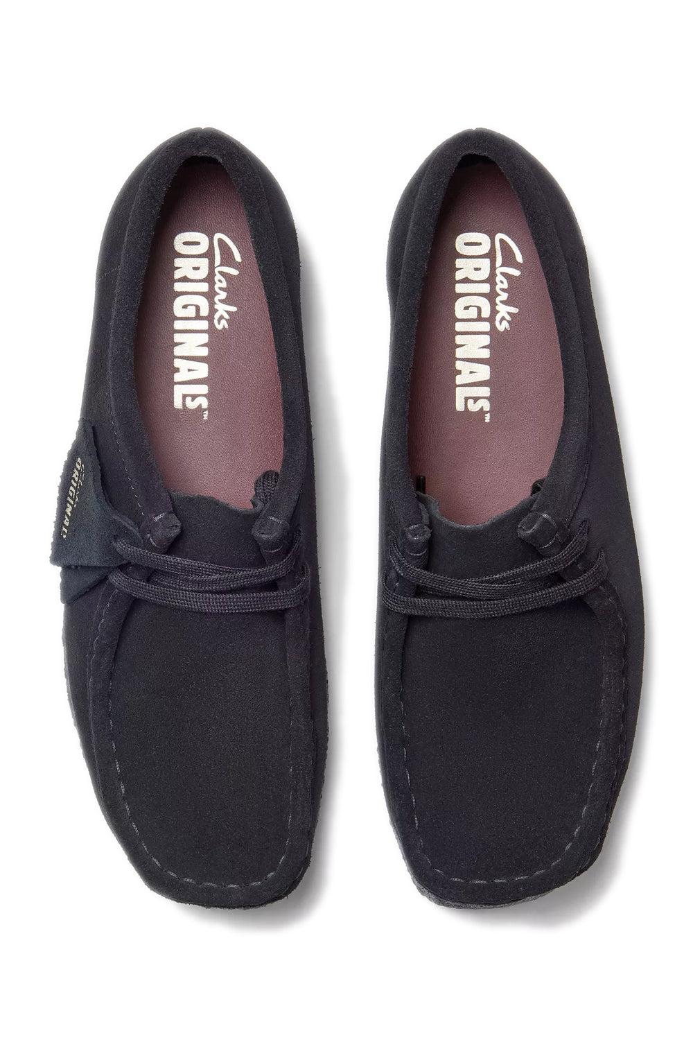 CLARKS Polacchino Wallabee in scamosciato