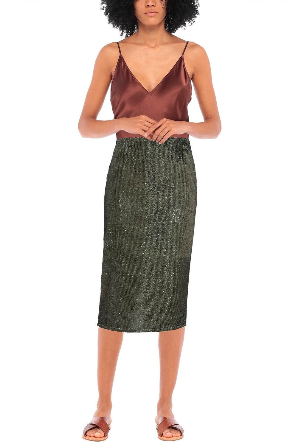 CLAUDIE Gonna in pailettes CLAUDIE