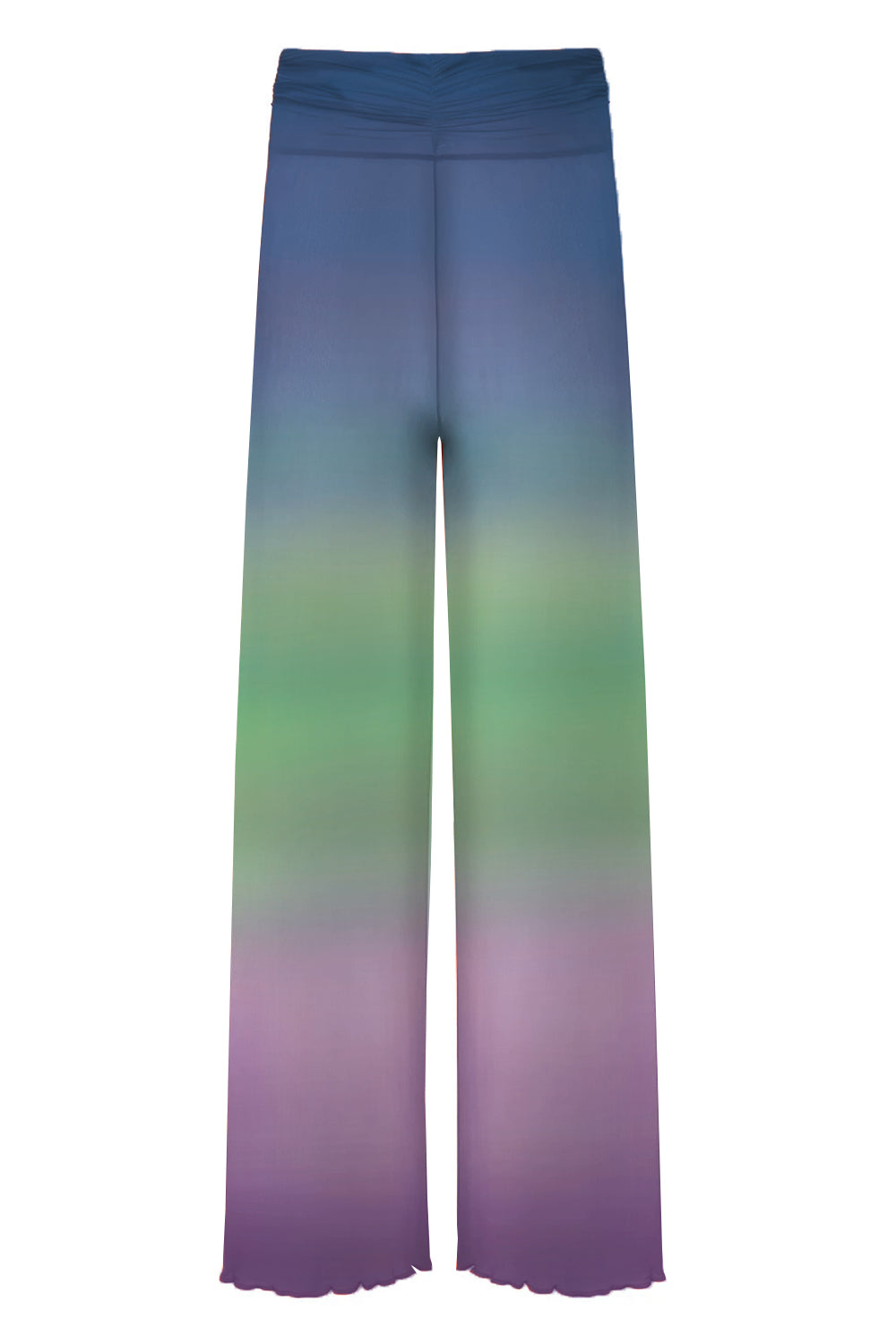 COTAZUR Pantalone in tulle stampato