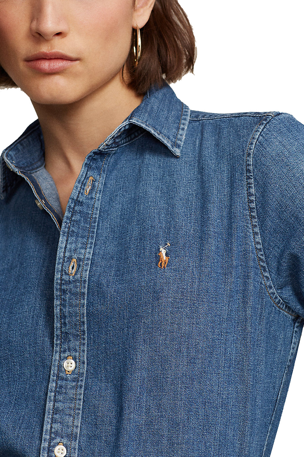 POLO RALPH LAUREN Camicia in denim Straight-Fit