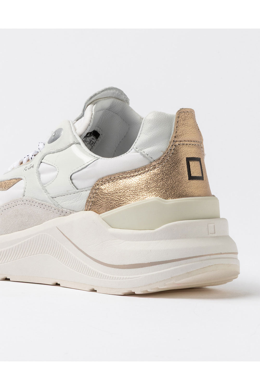 D.A.T.E. Scarpe Fuga Colored White Platinum