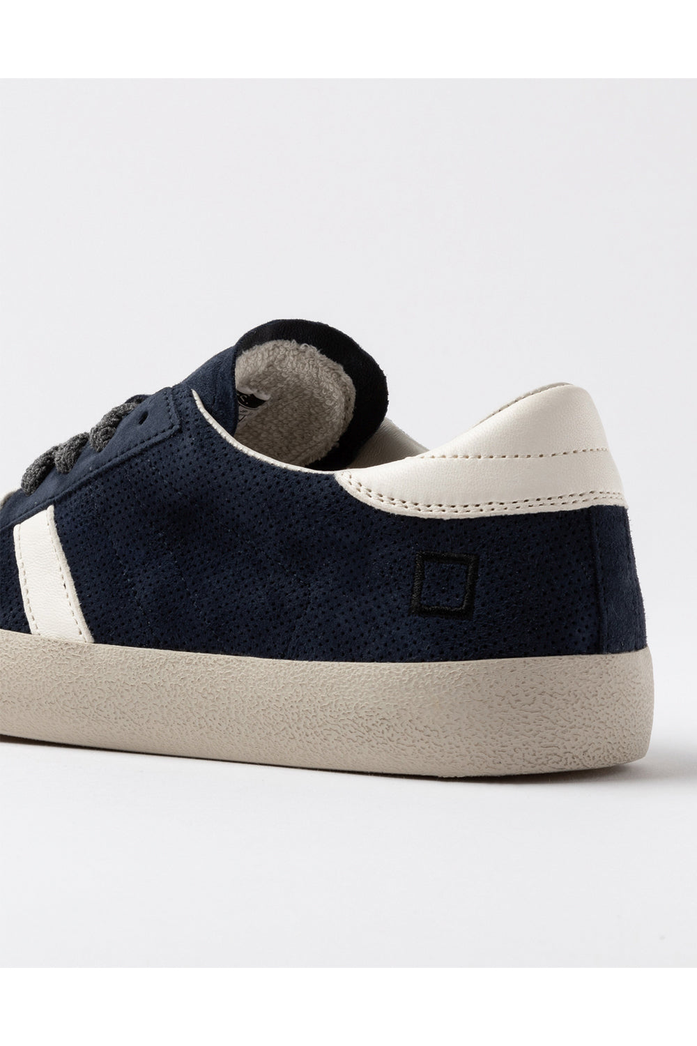 D.A.T.E. Scarpe Hill Low Perforated Blue