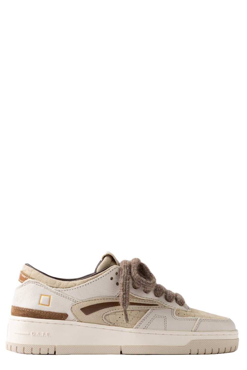 D.A.T.E. Sneakers Torneo Cocco in beige