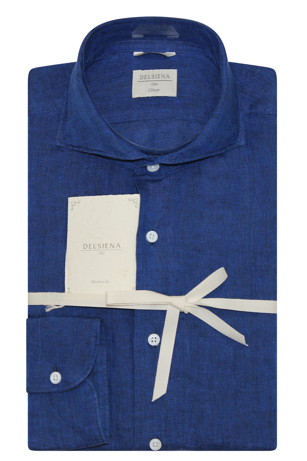 DEL SIENA Camicia in lino DEL SIENA
