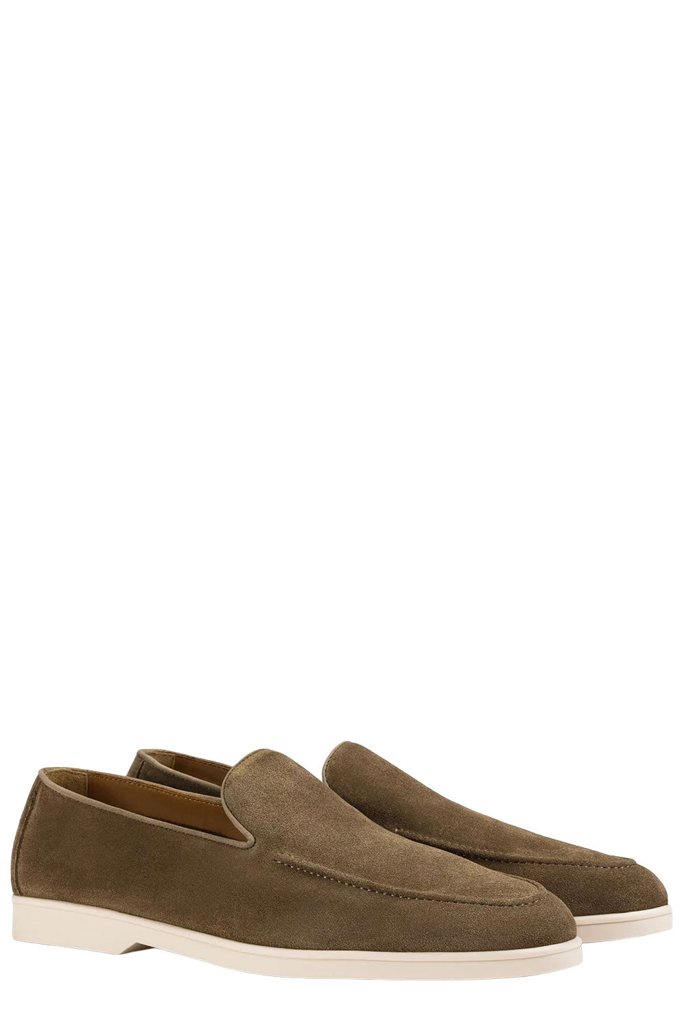 DOUCALS Mocassino in suede cacao