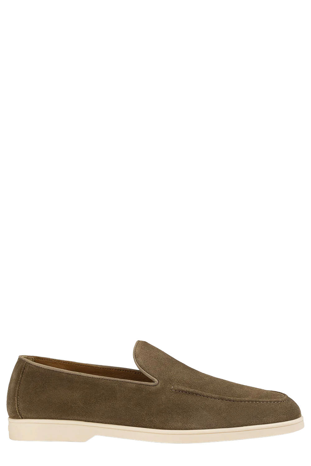 DOUCALS Mocassino in suede cacao