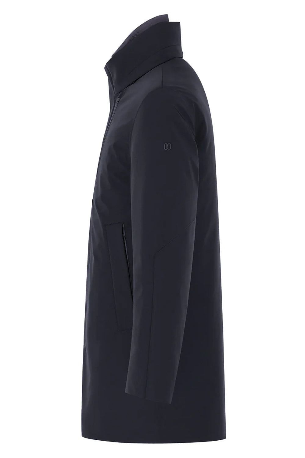 DUNO Cappotto in tessuto bistreth a due strati