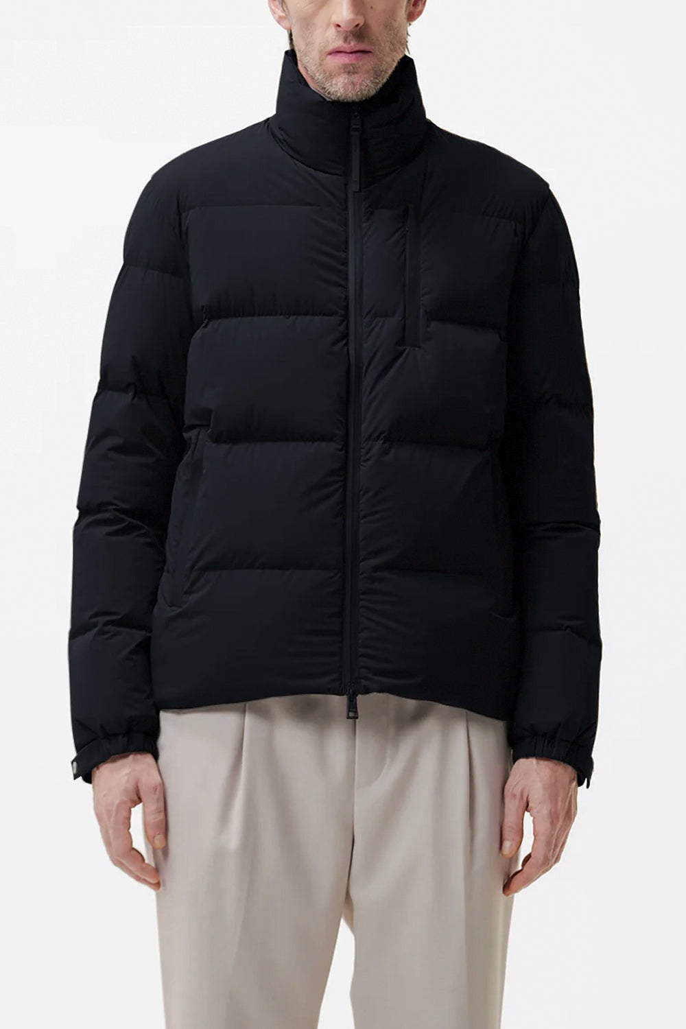 DUNO Piumino Ayrton corto packable in tecnico bi-stretch