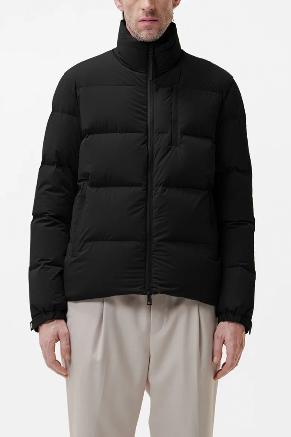 DUNO Piumino Ayrton corto packable in tecnico bi-stretch