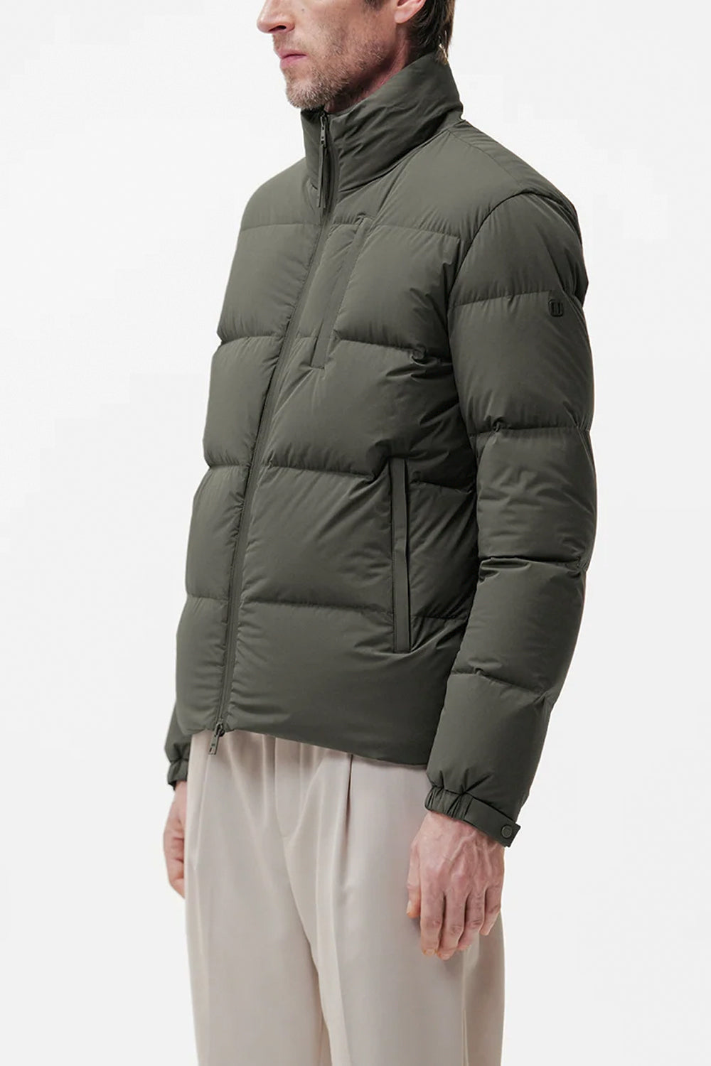 DUNO Piumino Ayrton corto packable in tecnico bi-stretch