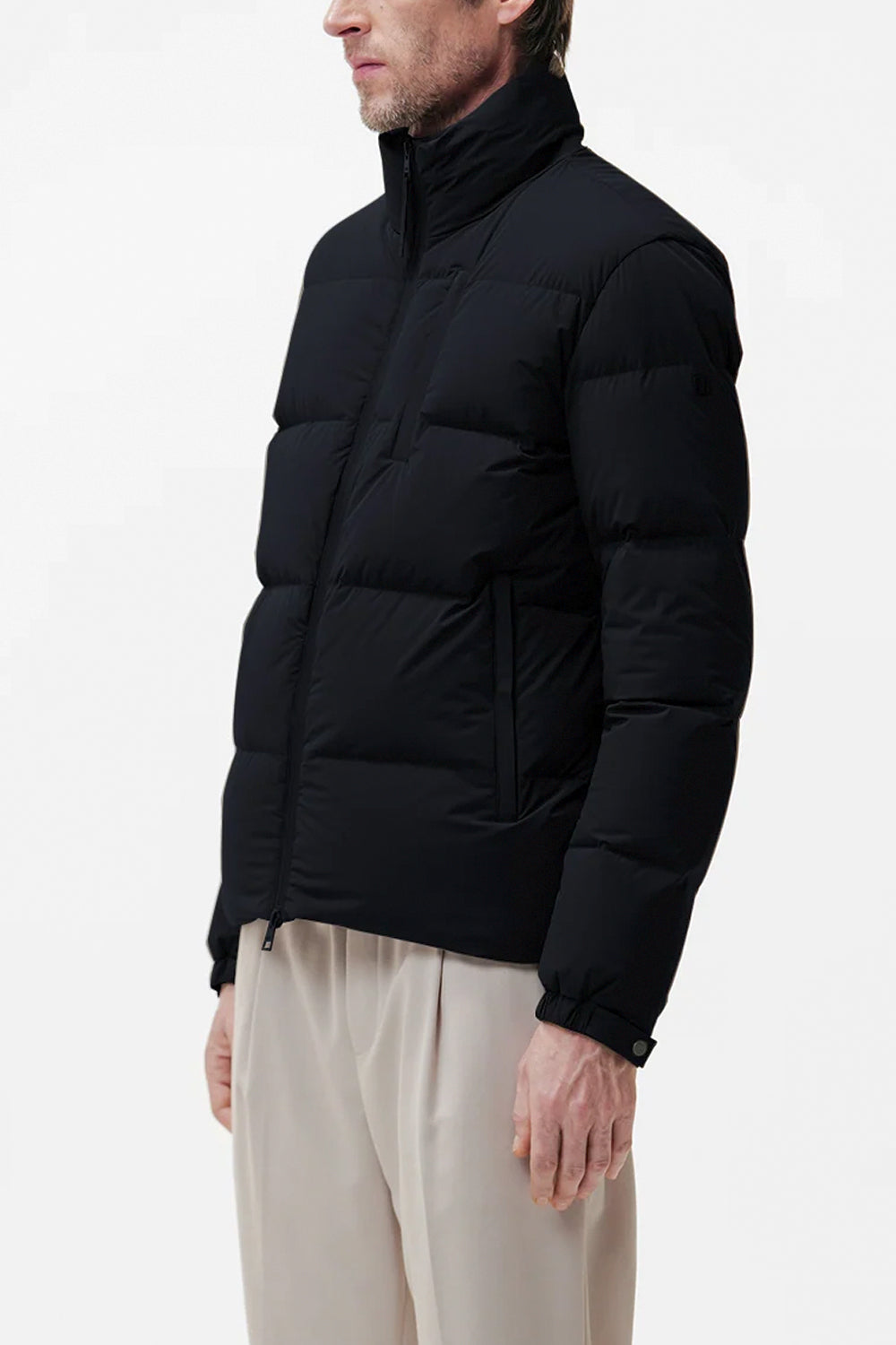 DUNO Piumino Ayrton corto packable in tecnico bi-stretch