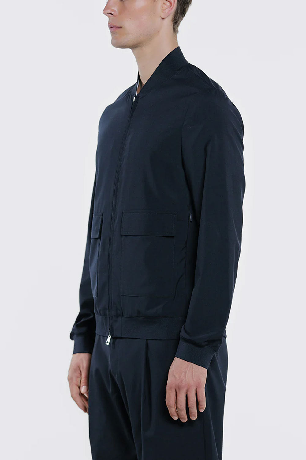 DUNO Giacca bomber in tecnico stretch