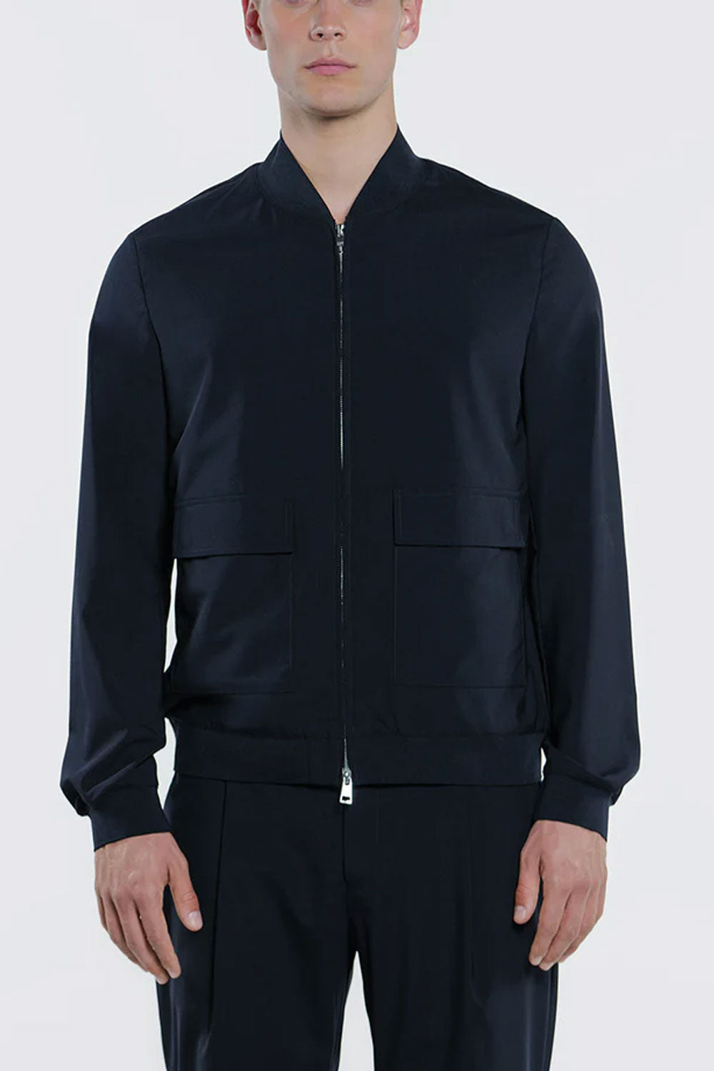 DUNO Giacca bomber in tecnico stretch
