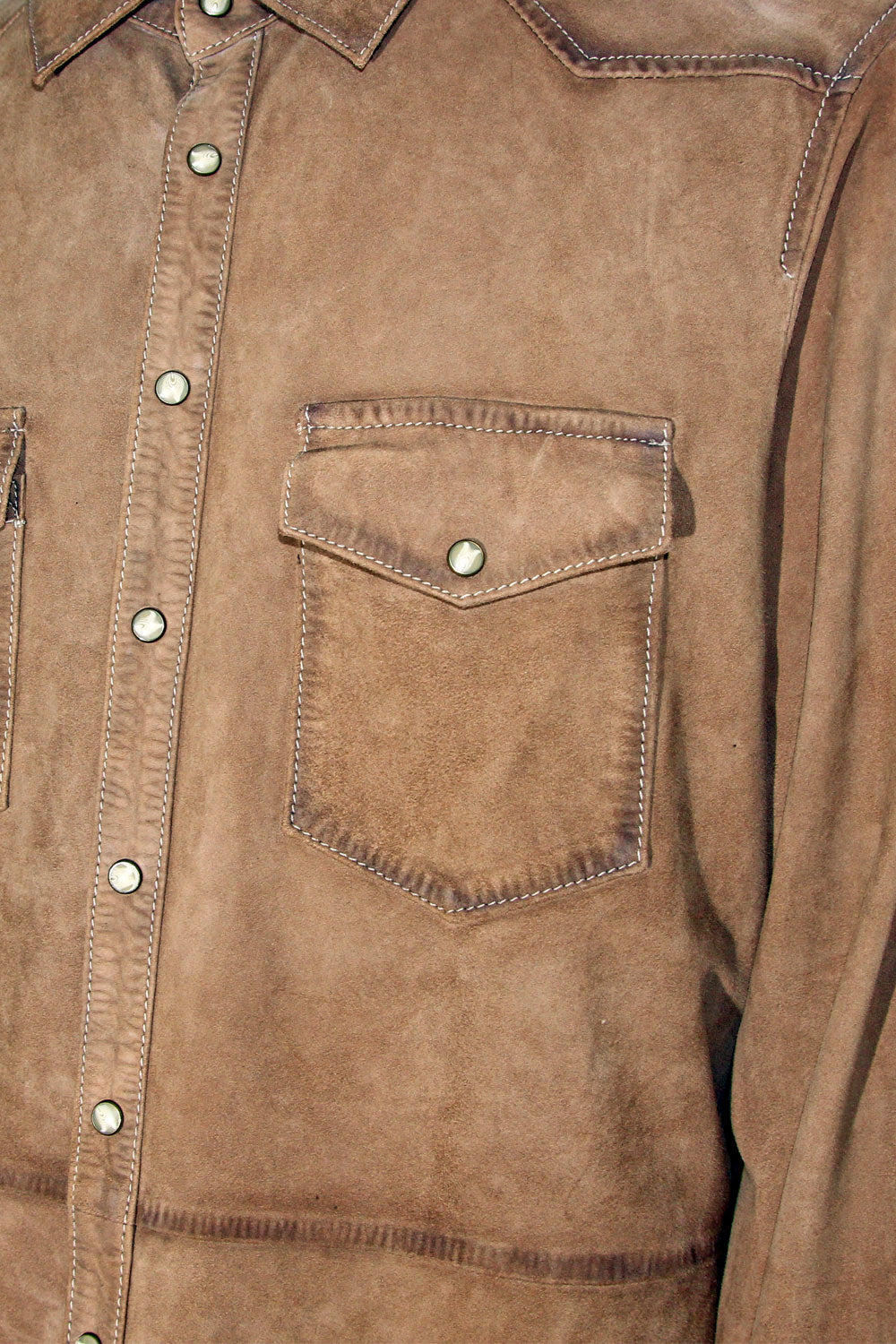 D'AMICO Giacca Jack in camoscio