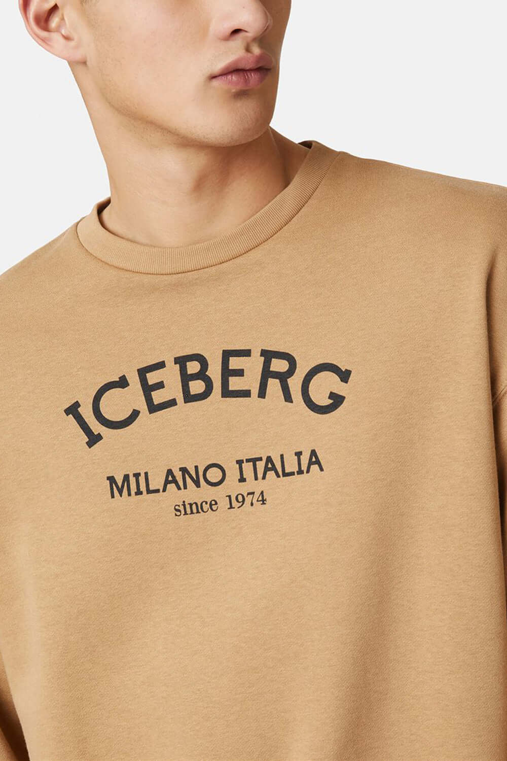 ICEBERG Felpa girocollo con logo Uncategorized ICEBERG