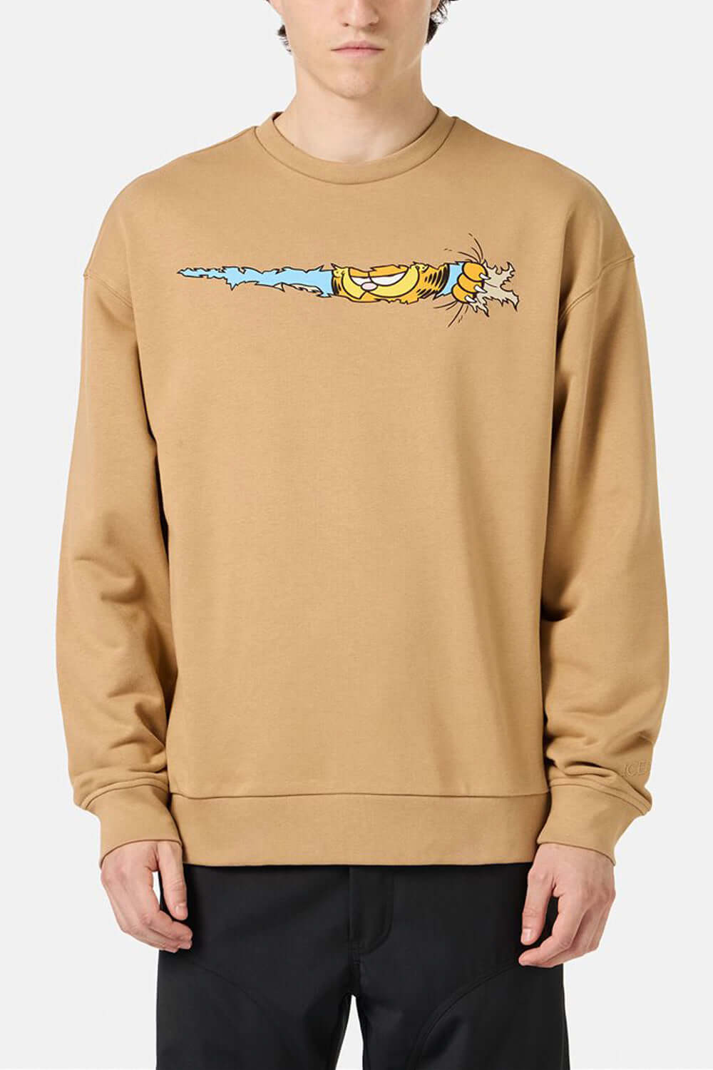 ICEBERG Felpa girocollo con stampa Garfield