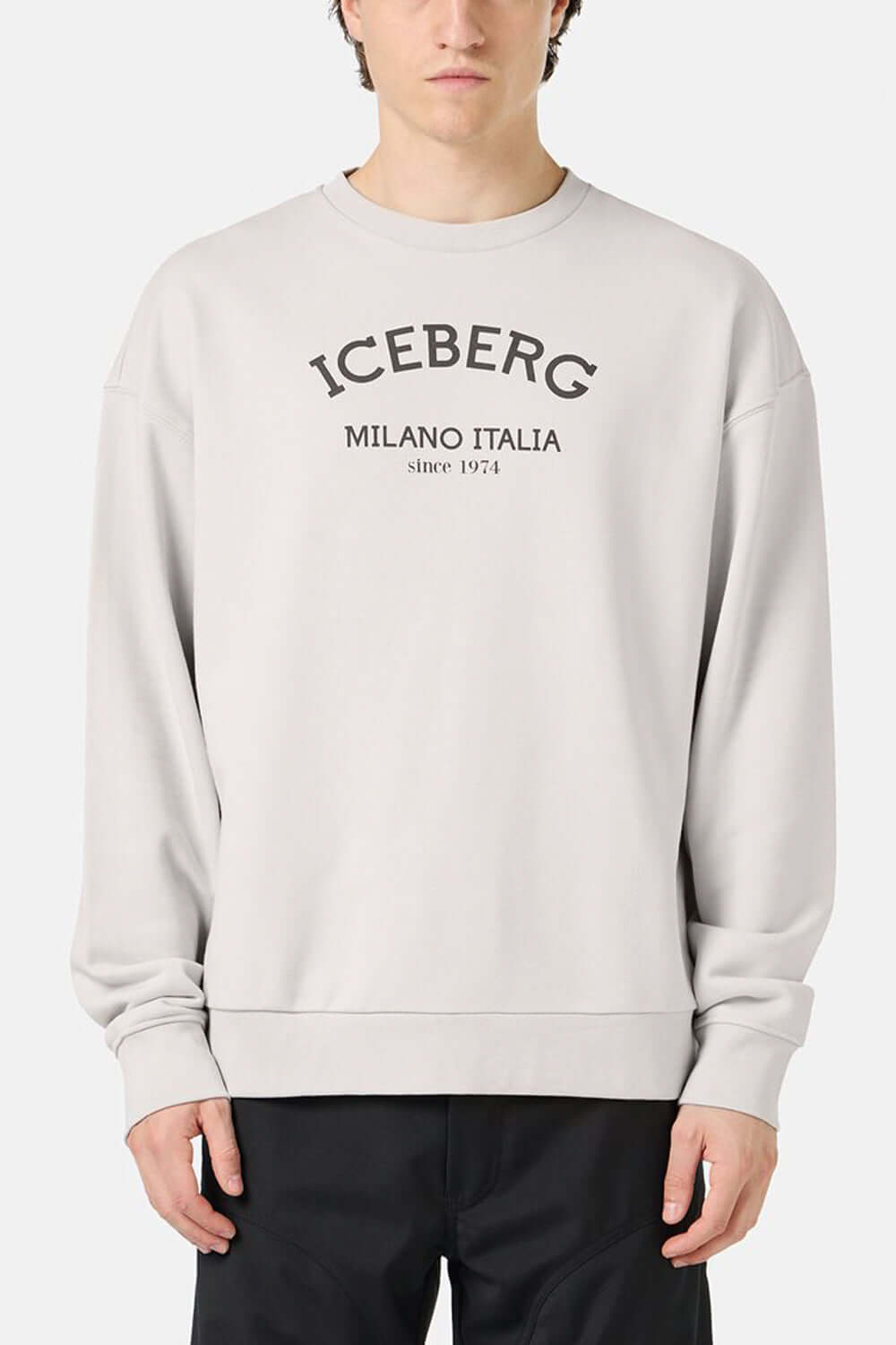 ICEBERG Felpa girocollo con logo Uncategorized ICEBERG