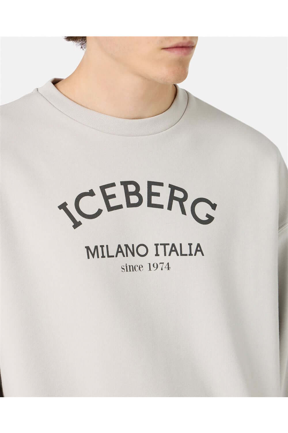 ICEBERG Felpa girocollo con logo Uncategorized ICEBERG