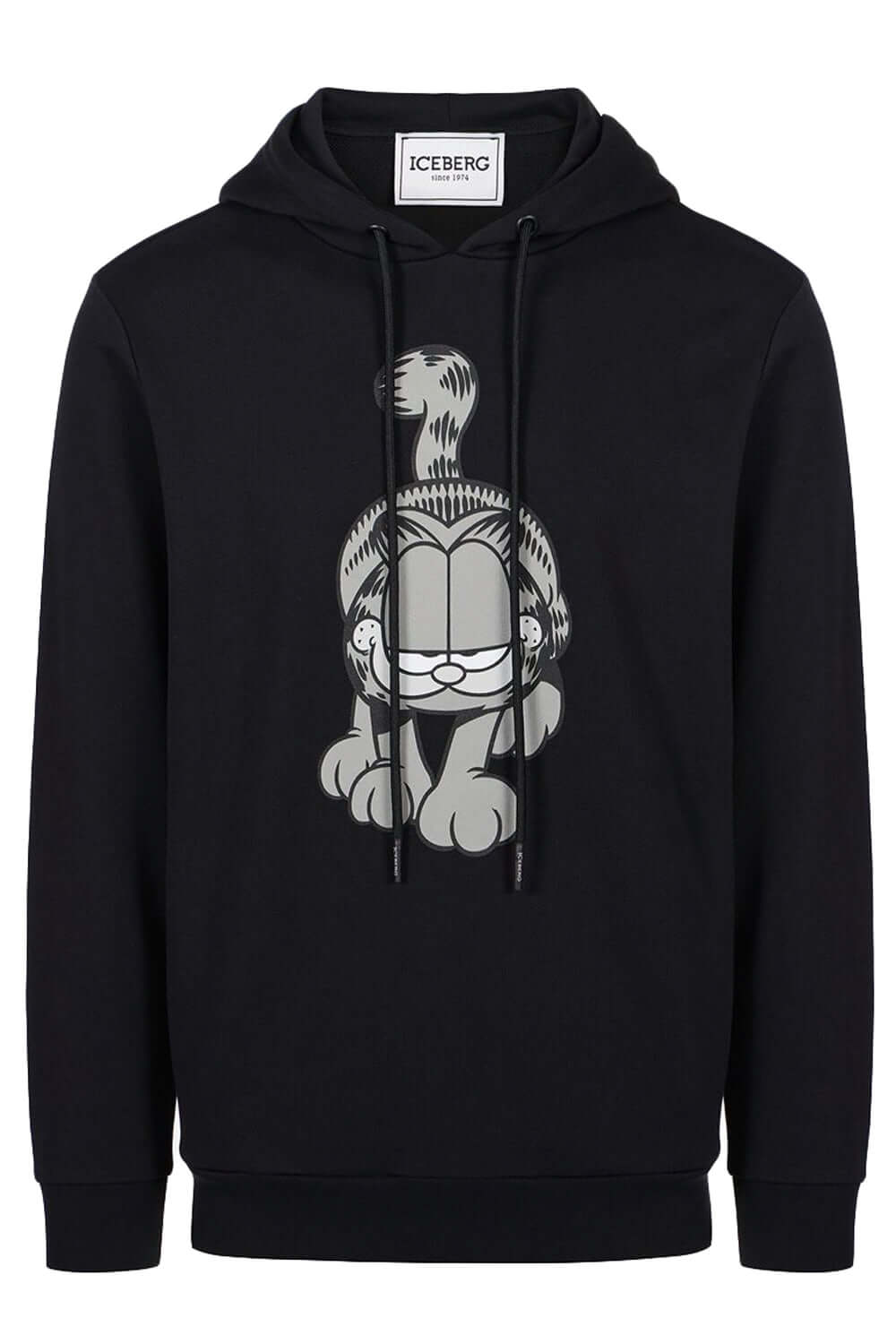 ICEBERG Felpa con cappuccio e stampe cartoon Uncategorized ICEBERG