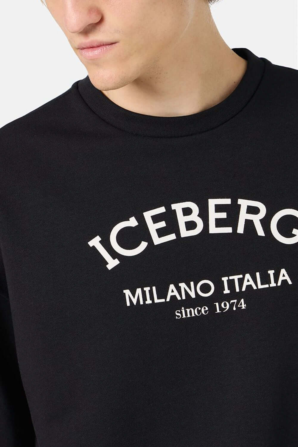 ICEBERG Felpa girocollo con logo Uncategorized ICEBERG