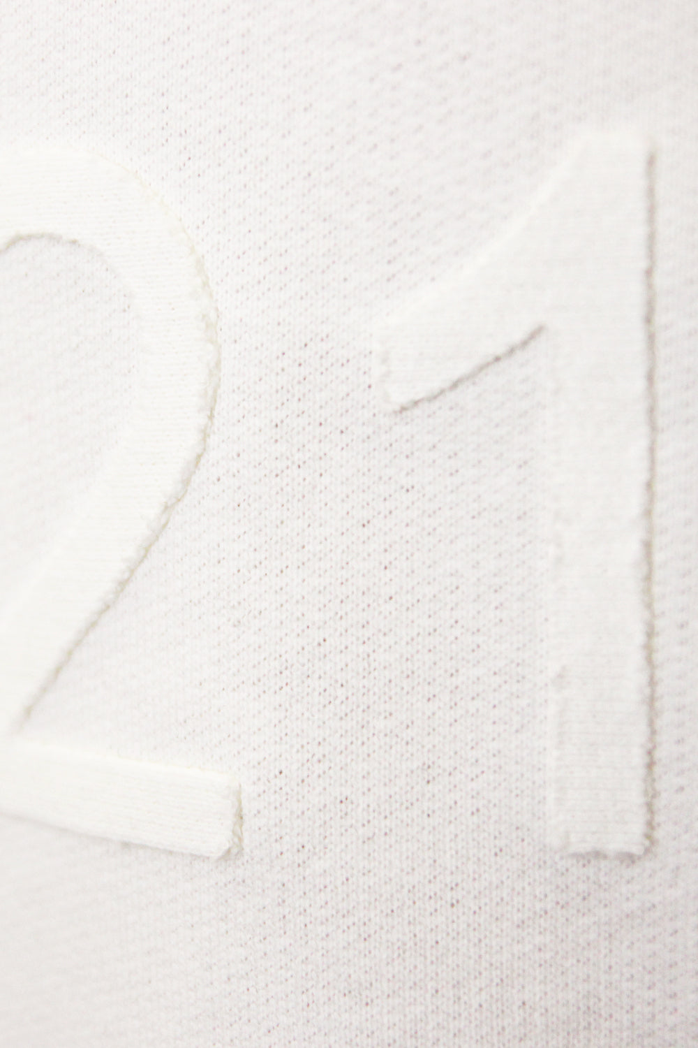 N21 Felpa con logo tono su tono N21