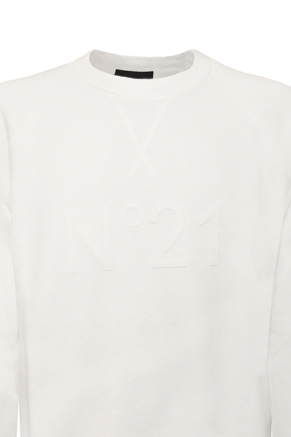 N21 Felpa con logo tono su tono N21