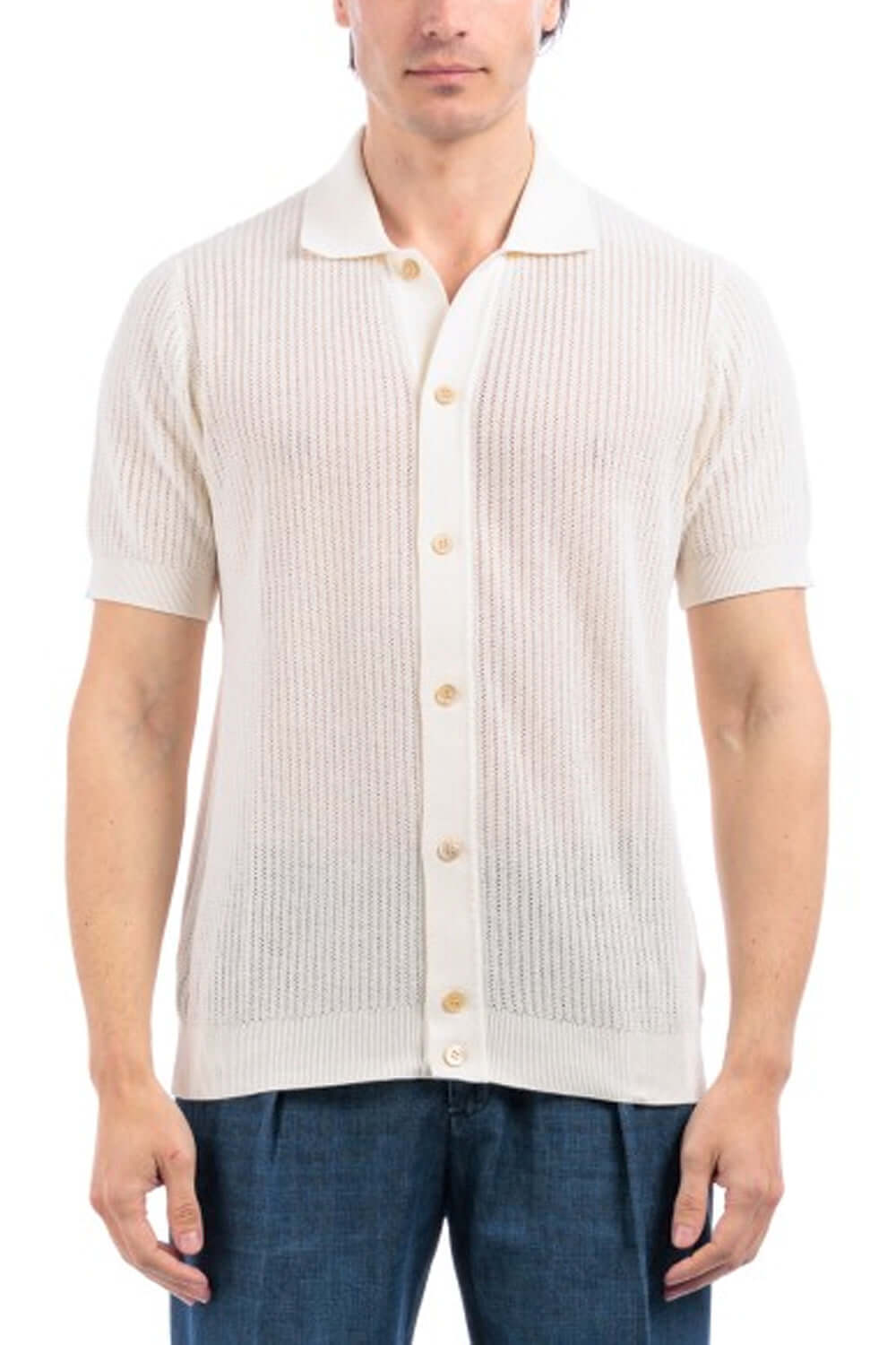 FILIPPO DE LAURENTIIS Camicia in maglia Uncategorized FILIPPO DE LAURENTIIS