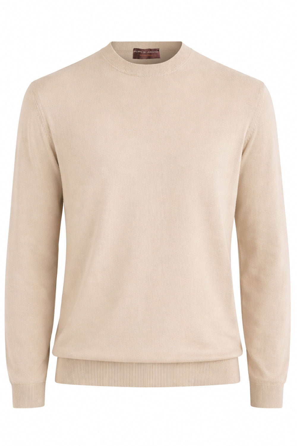 FILIPPO DE LAURENTIIS Maglia girocollo in cotone sublime