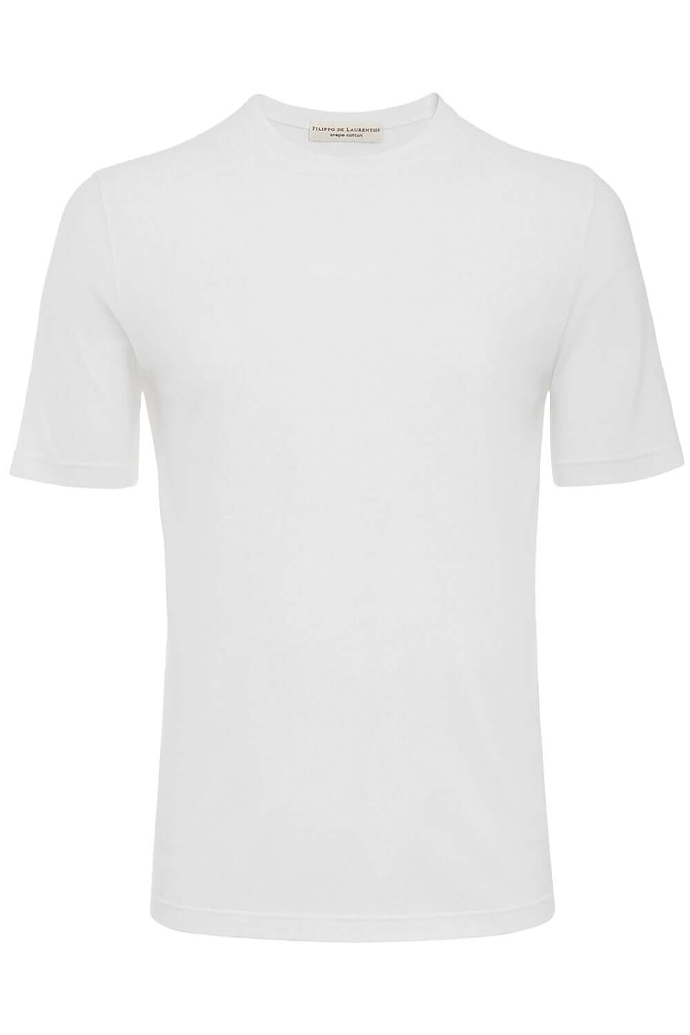 FILIPPO DE LAURENTIIS T-shirt in cotone crepe Uncategorized FILIPPO DE LAURENTIIS