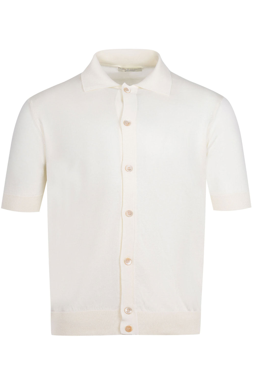 FILIPPO DE LAURENTIIS Camicia mezza manica in cotone sublime